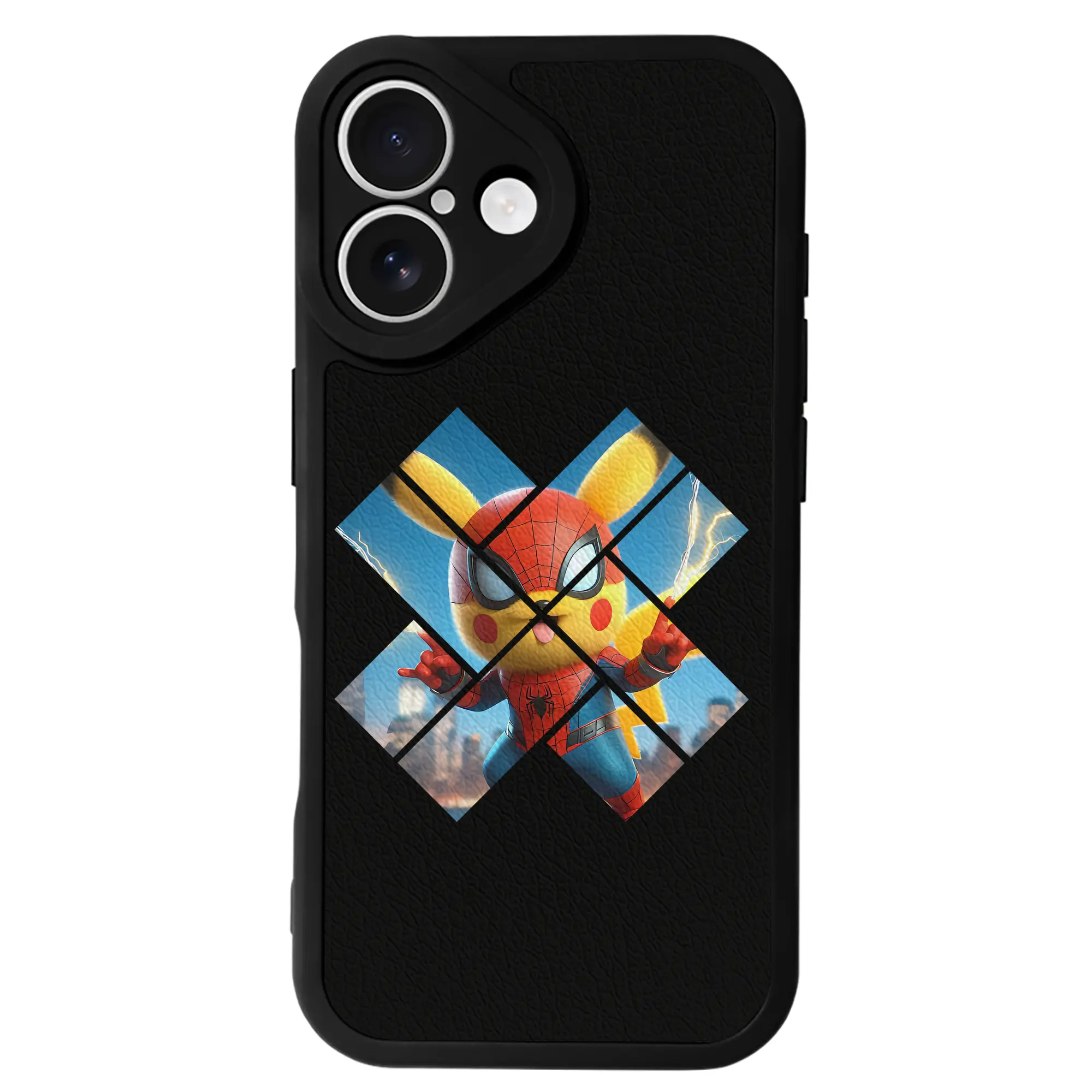 ポケモン グッズ,ピカチュウ - IPhone 16シリーズ対応 ・ シリコンスマホケース ・ レザー調 ・ 高精度フィット ・ 耐衝撃 ・ ワイヤレス充電対応 ・ 精密カット